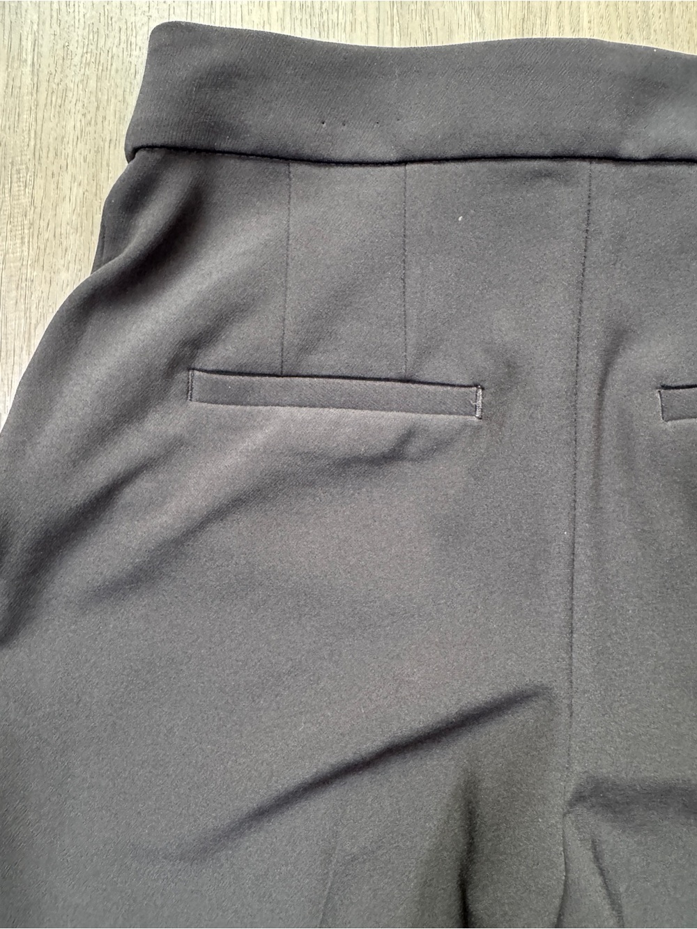 Express Editor High Rise Flare Trouser Black 2 Long - Picture 15 of 15